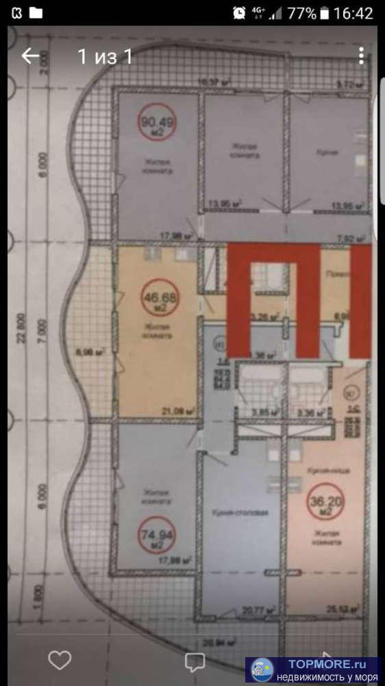 Продаю квартиру с видом на море! Отличное расположение в центре Дагомыса,рядом есть школы,садики,продуктовые... - 2