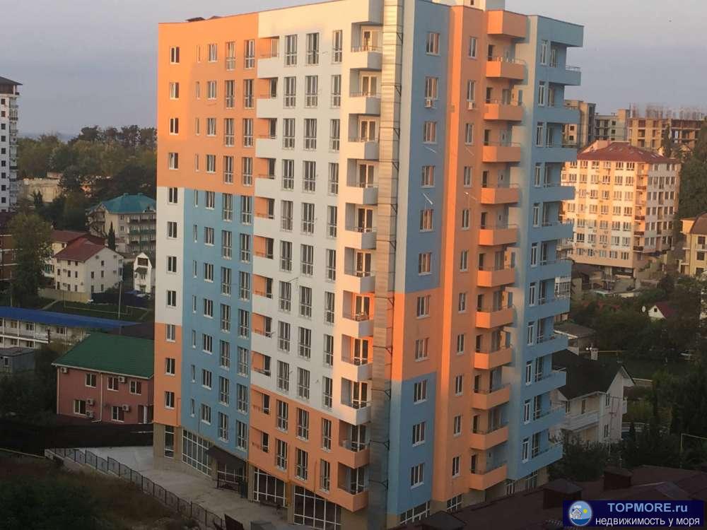 Продается 1 комнатная  квартира в новом жилом многоквартирном доме бизнес класса. С видом на Черное море. Расстояние...