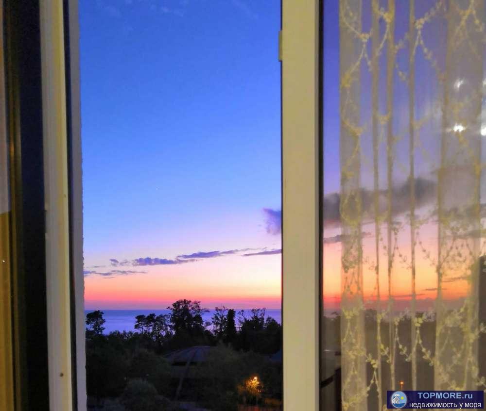 квартира с видом на море. ремонт мебель. Магнит на первом этаже. до моря 10 мин пешком.