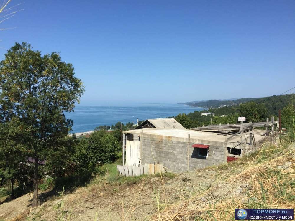  1-этаж. новый недостроенный дом (без крыши), черновой, 80 кв.м, и 1-этаж. старый жилой дом 60 кв.м, на з/у 6 соток,... - 2