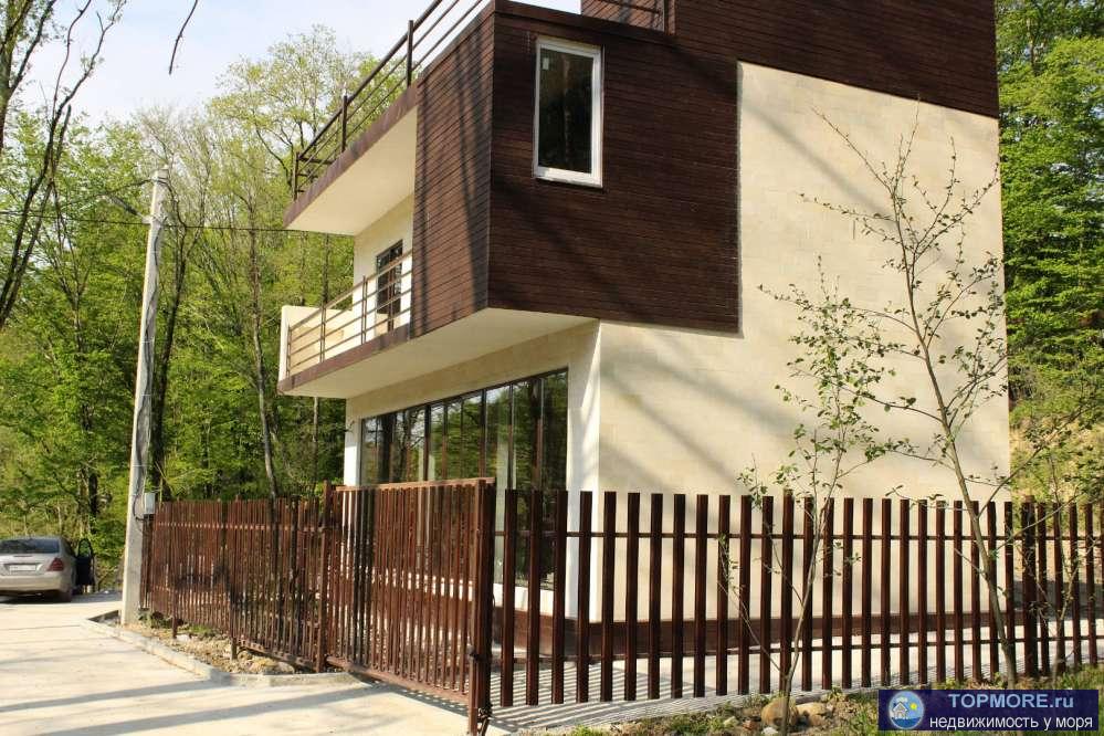 К продаже новый жилой дом в стиле хай-тек общей площадью 180 м2, жилой 110 м2 в Сочинском Национальном парке -... - 2