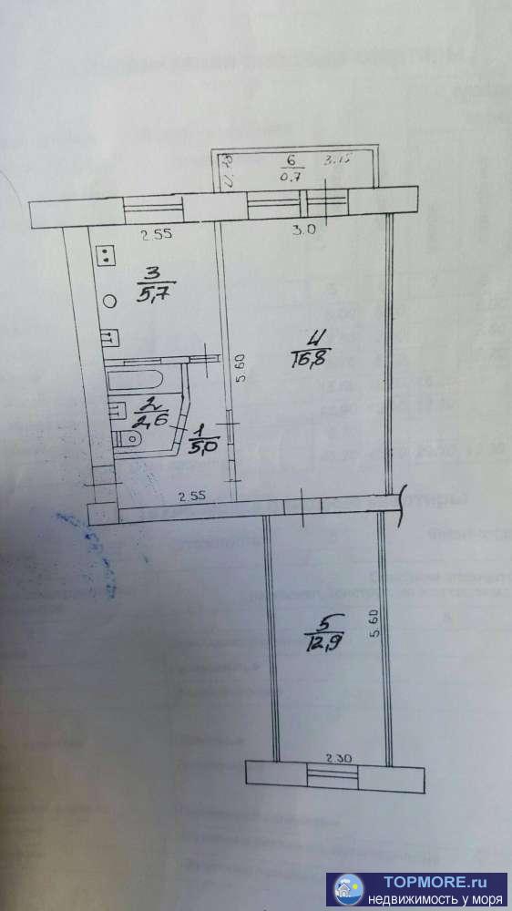 Продажа / Квартиры, Геленджик, Островского улица, 3 800 000 р. Продам 2х комнатную квартиру 42.7 кв.м.2 этаж. прям в центре города. Рядом море 200м. Возле дома рынок. Магазины....
