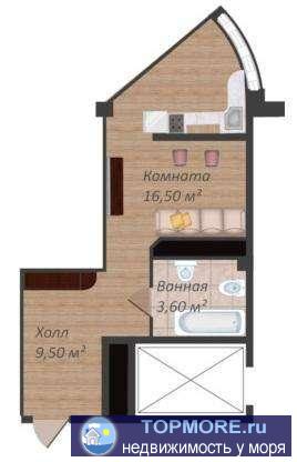 Продаю квартиру в новом жилом комплексе ''Черноморский-2'', который является одним из самых масштабных жилых проектов... - 1
