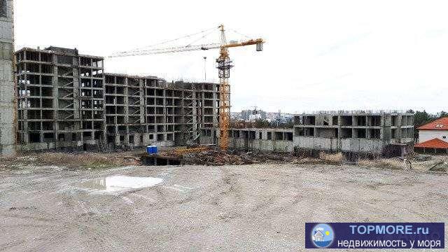 Продажа / Квартиры, Геленджик, Больничный переулок, 4 190 000 р. Продам 2-к.кв в строящемся ЖК ''Акварель''. Окна квартиры выходят на две стороны, в том числе из кухни и спальни...