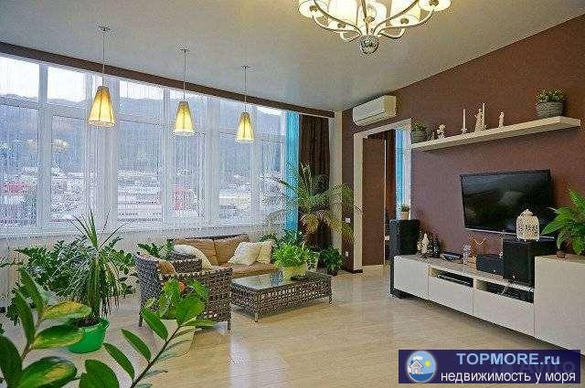 4-х комнатная квартира, площадью 127 м с великолепным видом на бухту из каждой комнаты. Хороший ремонт, мебель,... - 2