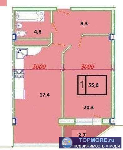 Продам срочно квартиру с готовыми для оформления документами. Вид на море открытое со всех окон квартиры. Автономное... - 1