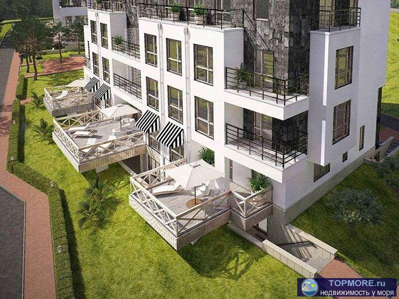 Продажа / Квартиры, Геленджик, Луначарского улица, 6 188 000 р. Жилой комплекс Феллини представляет собой: 31 апартамент в двух пятиэтажных корпусах с террасами и балконами в... - 2