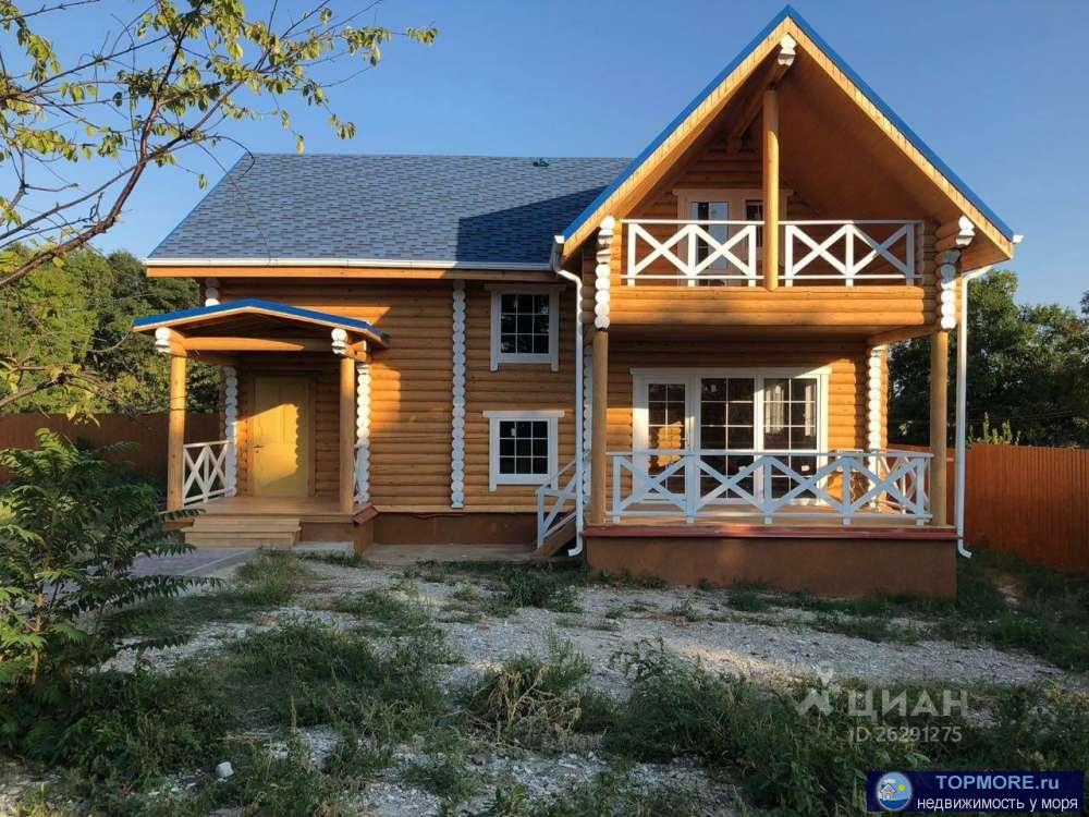 Дом из бруса, новый, строил для себя. Участок 8 соток,ровный, фасад 30 метров, возможно строительство второго дома....