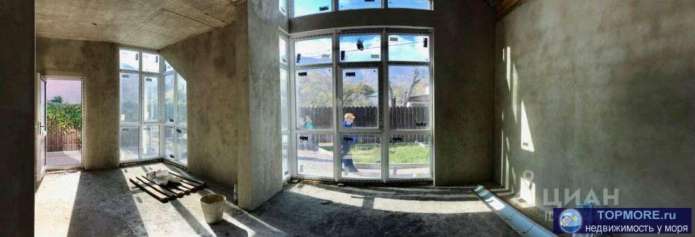 Новый одноэтажный дом 74м2 в Адербиевке. Монолит, под отделку. 2 спальни, очень удобная планировка, можно сделать... - 2