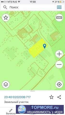 Зем.уч.11сот. Находится в 150мет. от моря в живописном и уникальном по климату месте,подходит как и для ижс так и для...