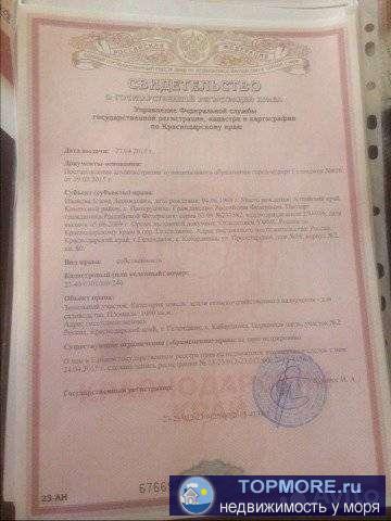 Участок в Кабардинке ! Фундамент ленточный арматура 18  Местоположение в лесу за дорогой до центра 15 мин где-то...