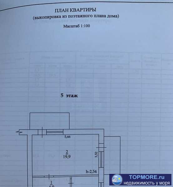 Предлагается к продаже отличная, теплая квартира в Балаклаве!  В квартире косметический ремонт, светлая, имеется два... - 1