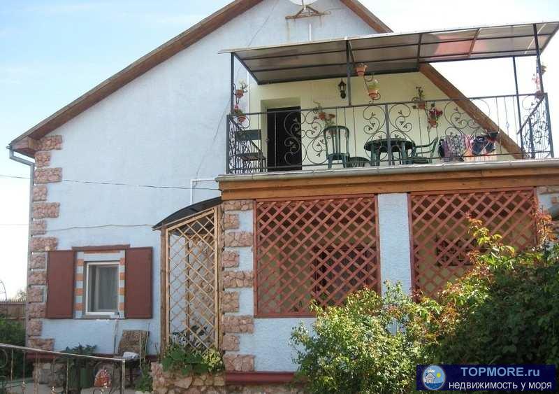 Продается шикарный двухэтажный дом с гаражом в дачном кооперативе Маяк-Кача.  Коттедж с шикарным ремонтом, ИЖС. На... - 1